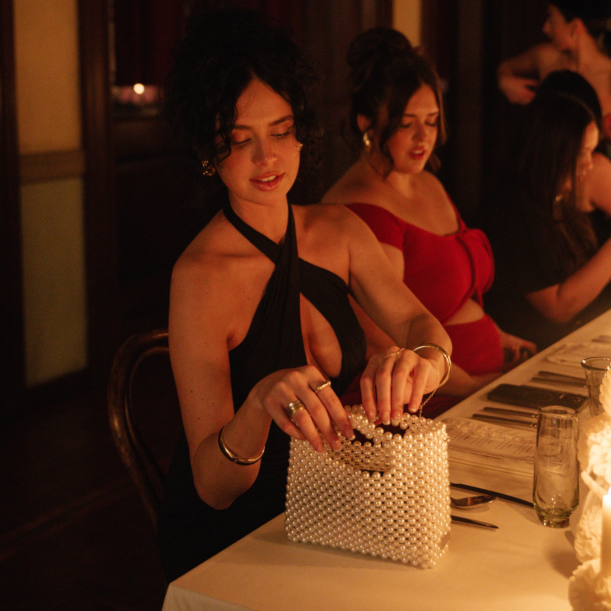 LINZY HANDBAG PEARL - Image 7