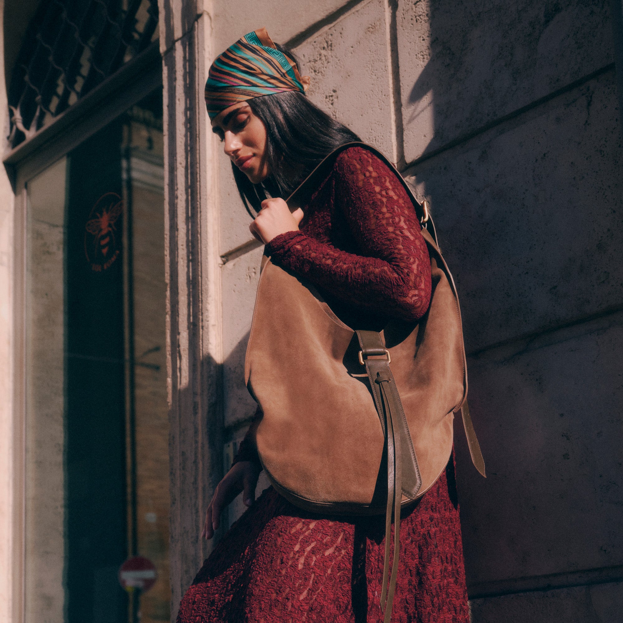 OAKLEY TOTE OLIVE SUEDE - Image 5