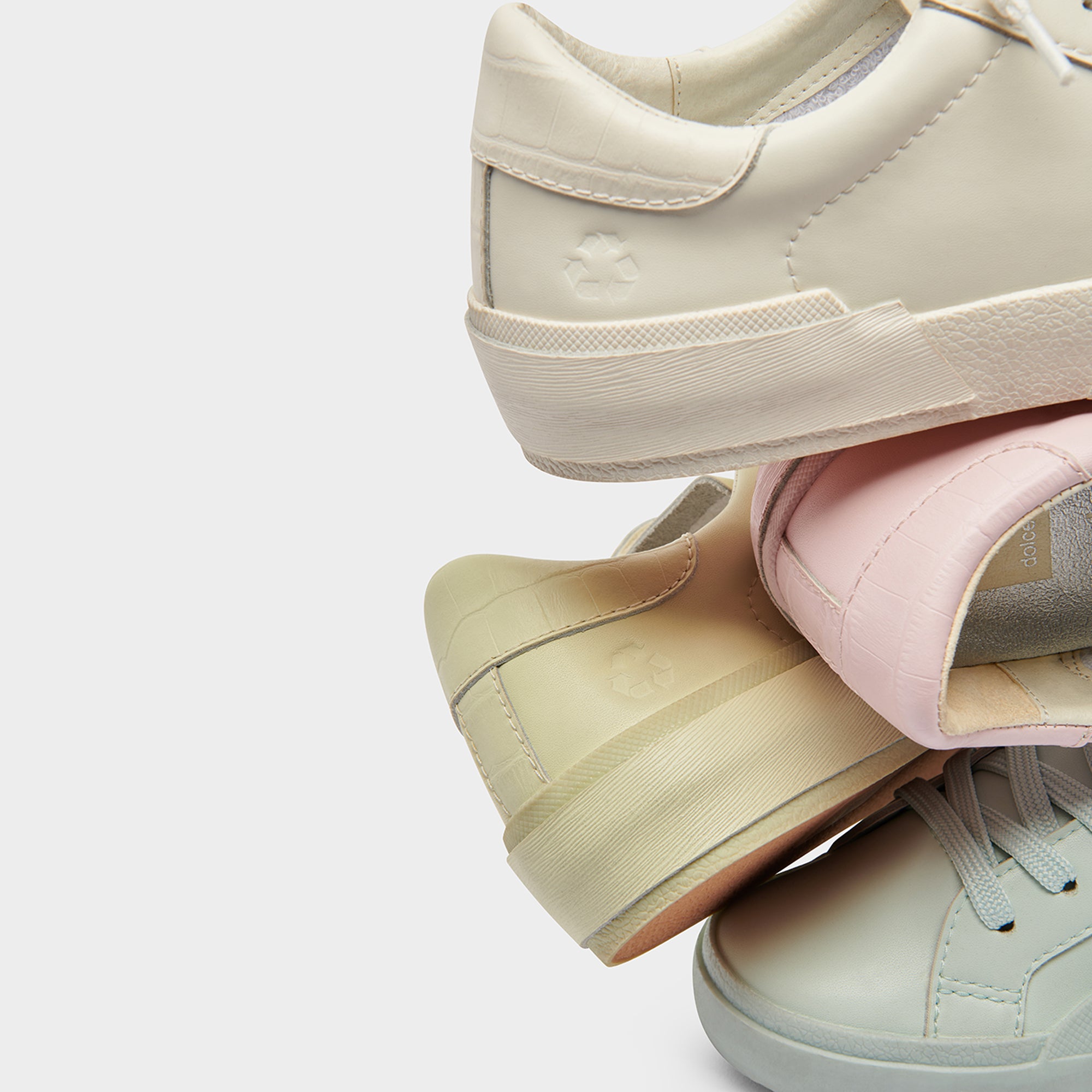 ZINA 360 SNEAKERS WHITE RECYCLED LEATHER - Image 12