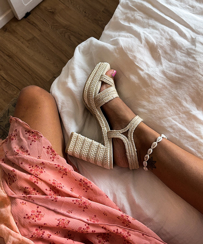 ANIRA PEARL HEELS IVORY PEARLS - Image 6