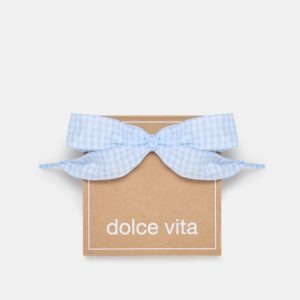 GINGHAM LACE BLUE MULTI