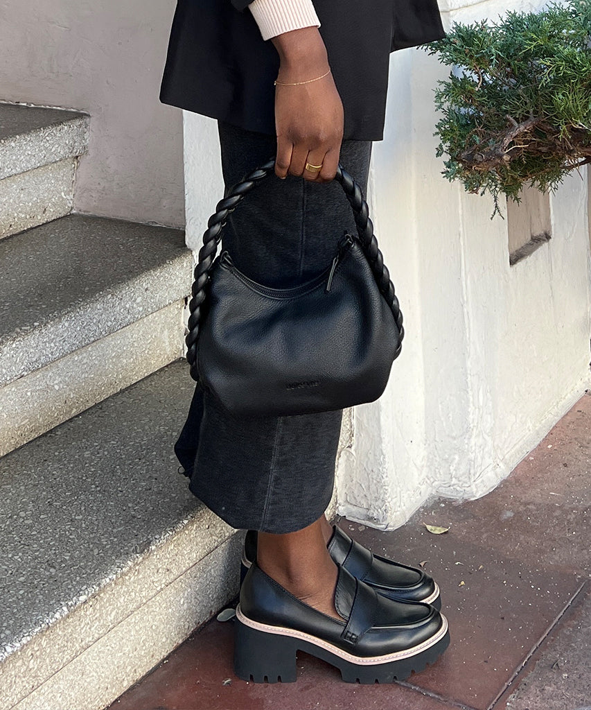 HALONA LOAFERS ONYX LEATHER - re:vita - Image 4