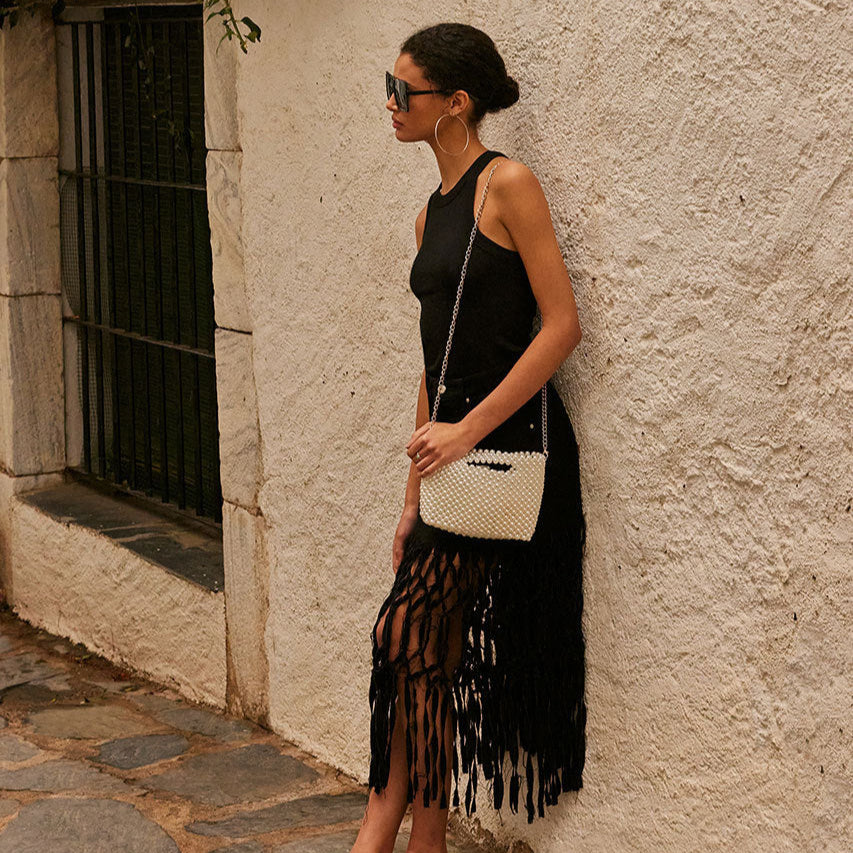 LINZY HANDBAG PEARL - Image 8