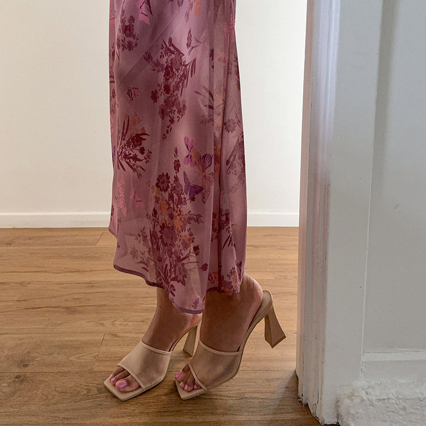 NARDA HEELS BLUSH MESH - Image 6