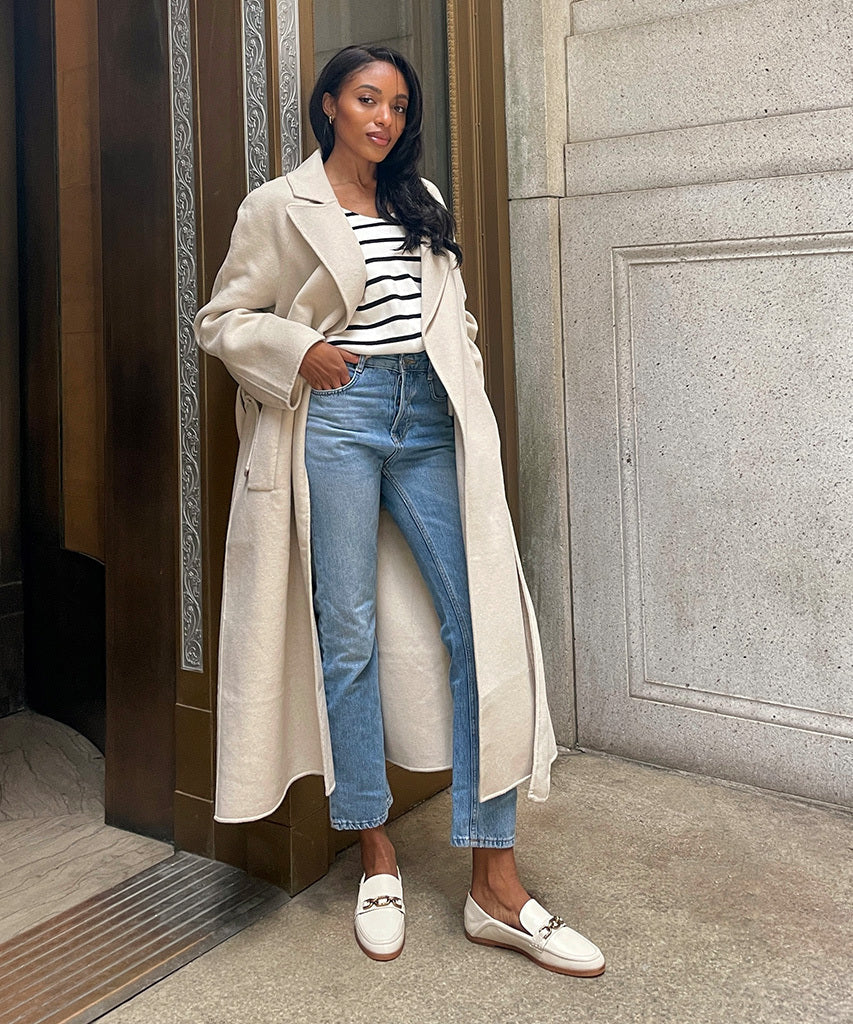 REIGN FLATS IVORY LEATHER - re:vita - Image 2