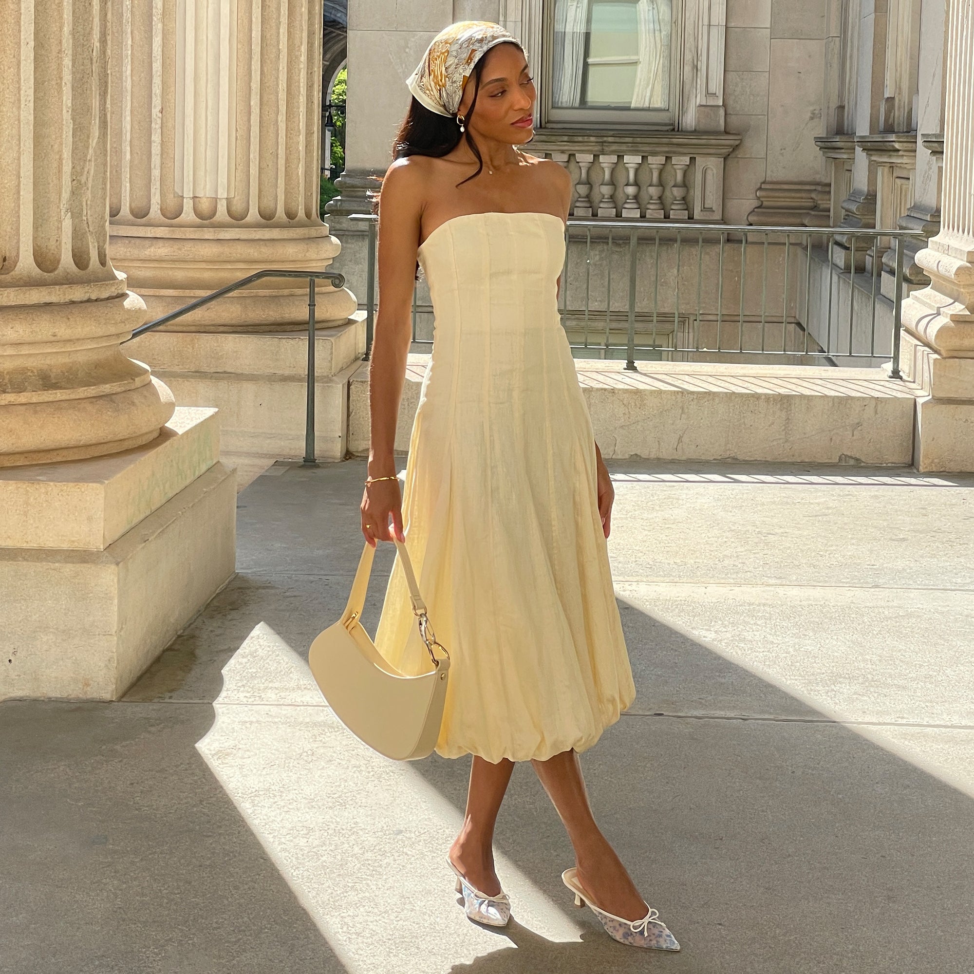 CLEO HEELS BLUE FLORAL MESH - Image 6