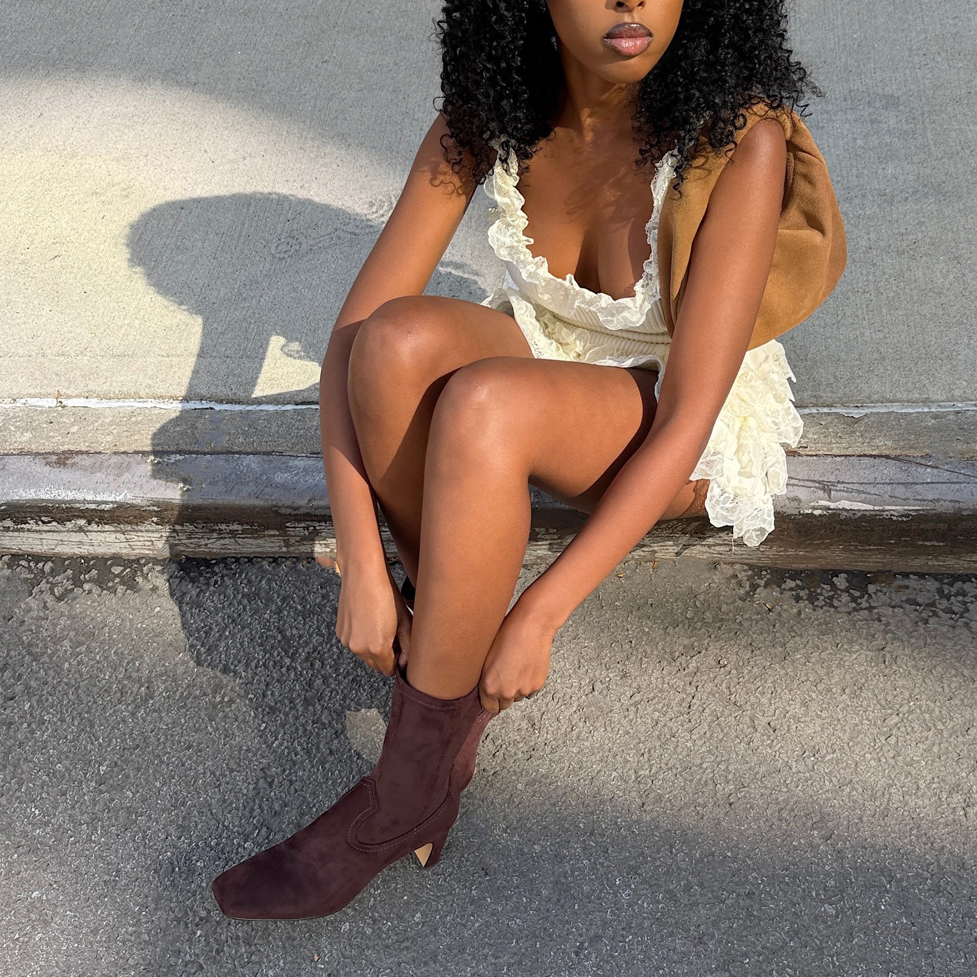 ROAN BOOTS MAHOGANY STELLA SUEDE - Image 8